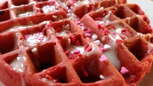 Feburary Red Velvet Waffle